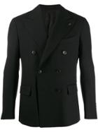 Gabriele Pasini Fitted Double-breasted Blazer - Black