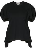 Comme Des Garçons Balloon Sleeve Top - Blue