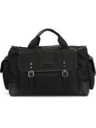 Dsquared2 Robert Duffle Bag, Black, Polyester/leather