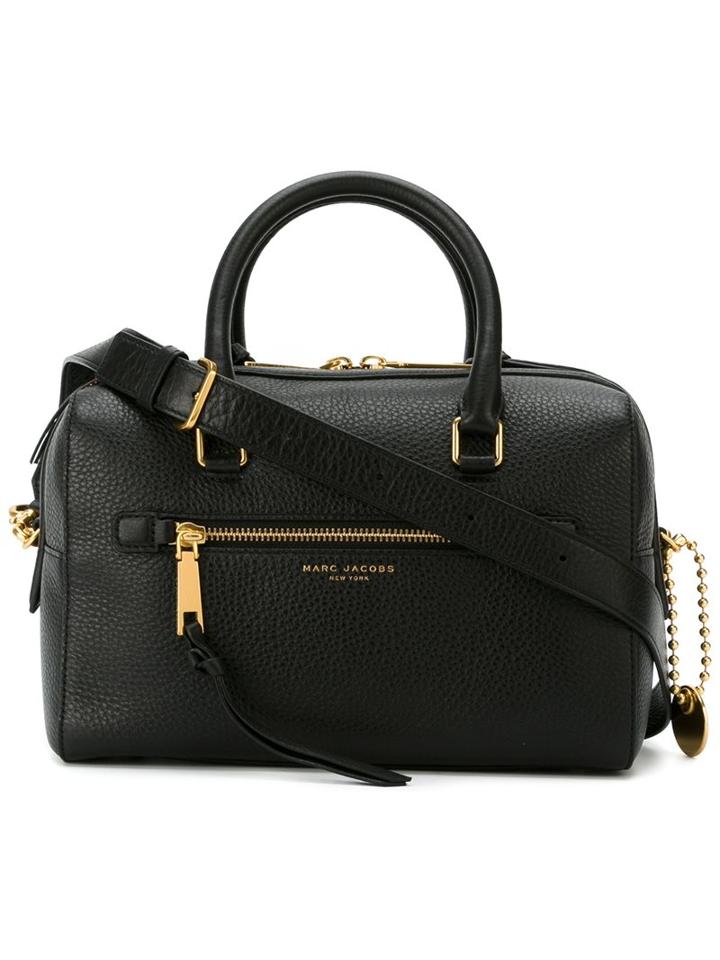 Marc Jacobs - 'recruit' Bauletto Tote - Women - Leather - One Size, Black, Leather