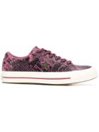 Converse One Star Reptile Sneakers - Pink