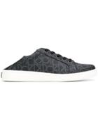 Calvin Klein Logo Print Sneakers - Black