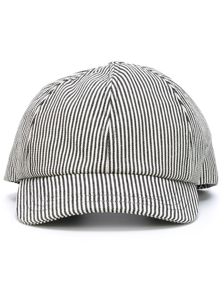 Ami Alexandre Mattiussi Striped Baseball Cap