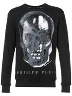 Philipp Plein - Skull Print Sweatshirt - Men - Cotton - M, Black, Cotton