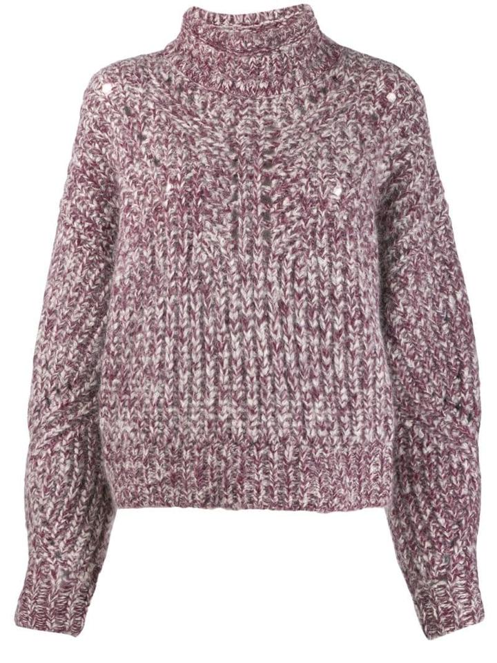 Isabel Marant Chunky Knit Jumper - Pink