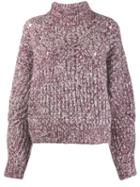 Isabel Marant Chunky Knit Jumper - Pink
