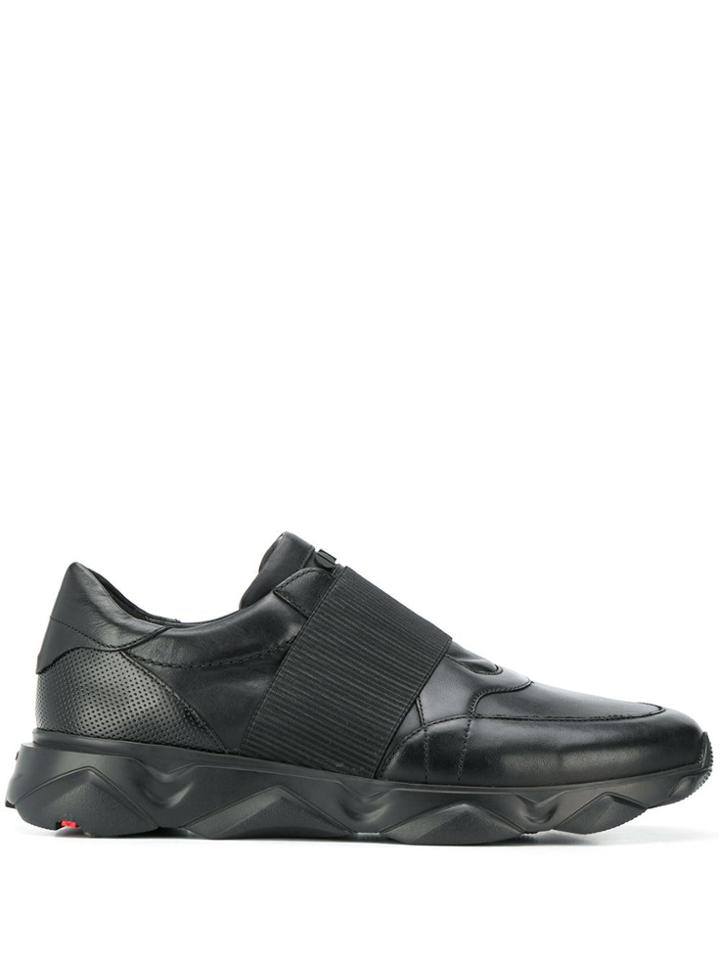 Lloyd Elasticated Slip-on Sneakers - Black