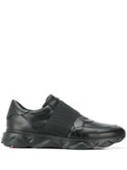 Lloyd Elasticated Slip-on Sneakers - Black