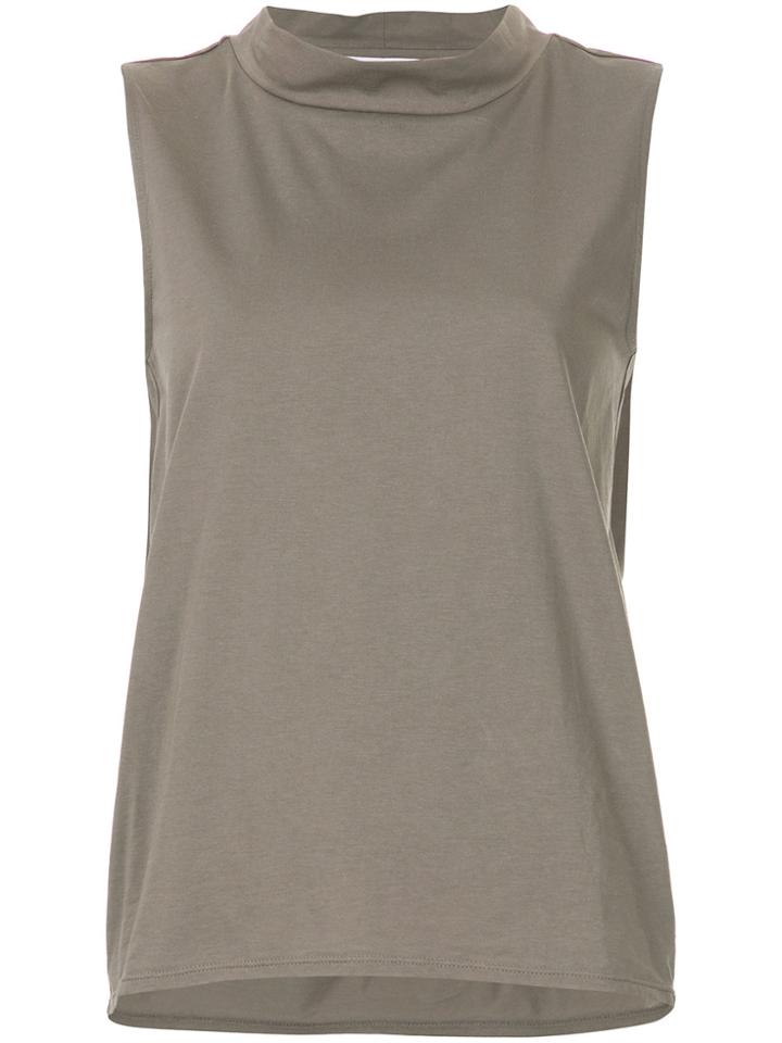 Astraet High Neck Tank Top - Grey