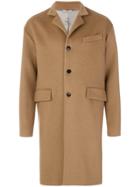 Valentino Single Breasted Coat - Nude & Neutrals