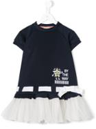 Fendi Kids - Tutu T-shirt Dress - Kids - Cotton/polyamide/polyester/spandex/elastane - 6 Yrs, Blue