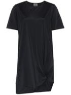 Charli Cohen Cipher Longline Stretch T-shirt - Black