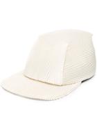 Issey Miyake Micro-pleated Cap - White