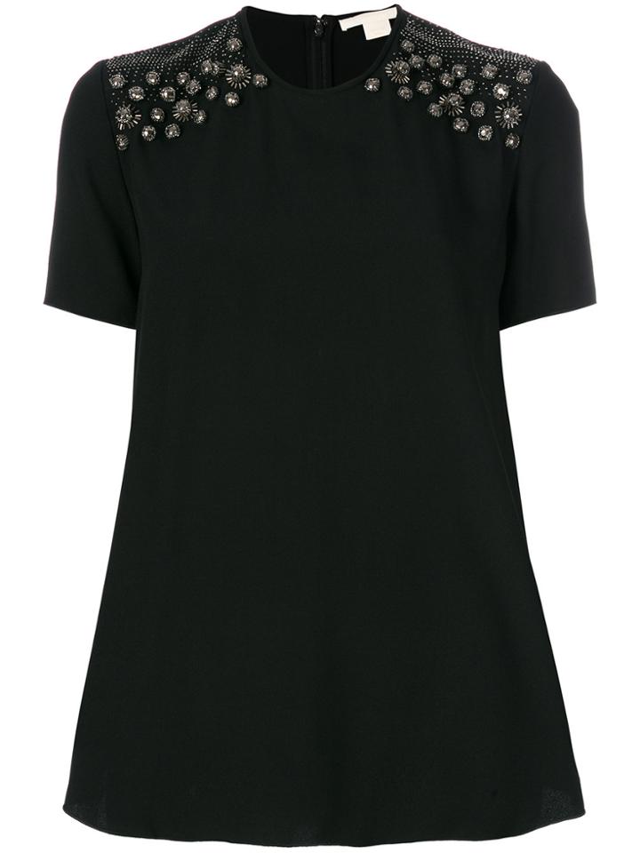Antonio Berardi Embellished Detail Top - Black