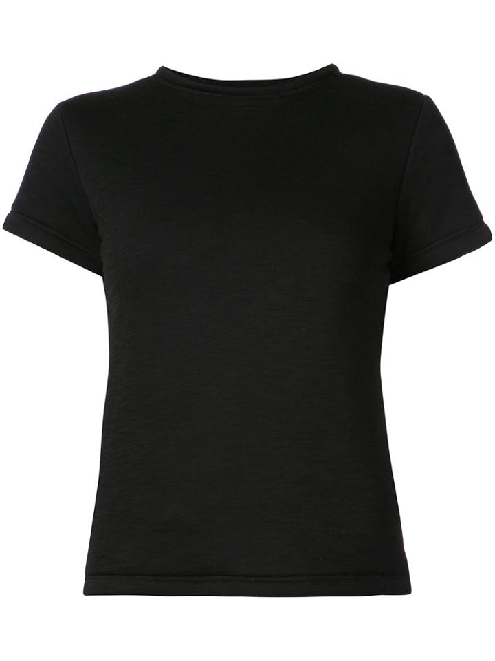 Proenza Schouler Padded Short Sleeve T-shirt - Black