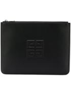 Givenchy 4g Large Zipped Pouch - Black