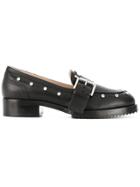No21 Studded Loafers - Black