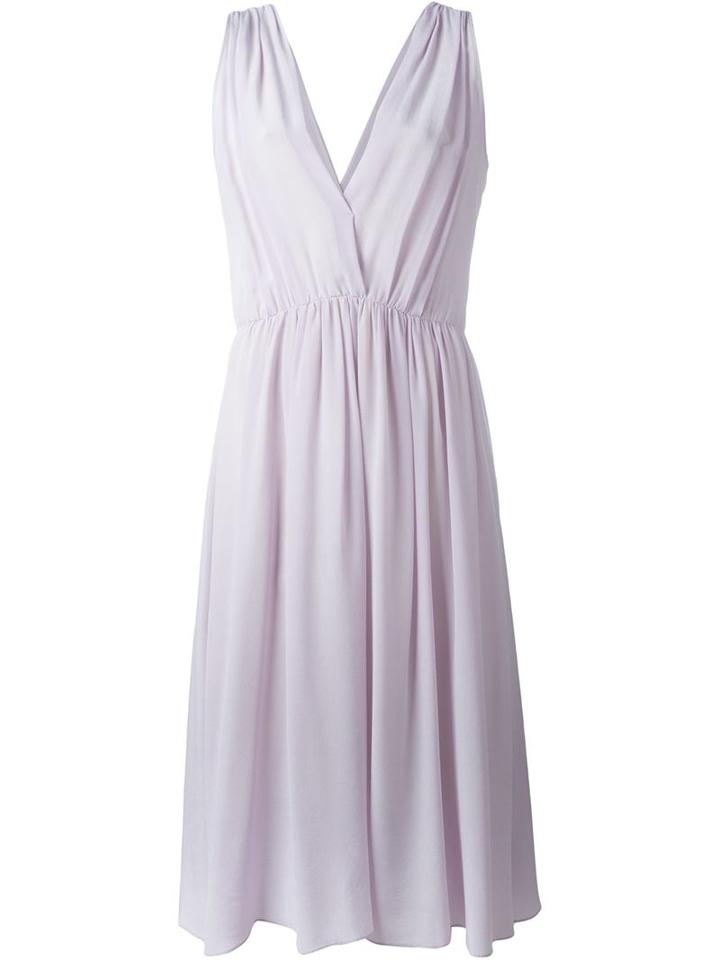 Forte Forte Flared V-neck Dress