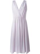Forte Forte Flared V-neck Dress