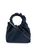 The Row Circular Top Handle Bag - Blue