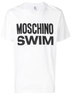 Moschino Embroidered Logo T-shirt - White