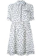P.a.r.o.s.h. Star Print Shirt Dress, Women's, Size: Xs, Nude/neutrals, Silk