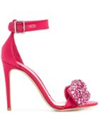 Alexander Mcqueen Embellished Sandals - Pink