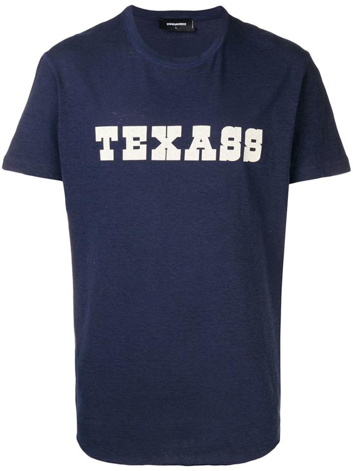 Dsquared2 Texass T-shirt - Blue