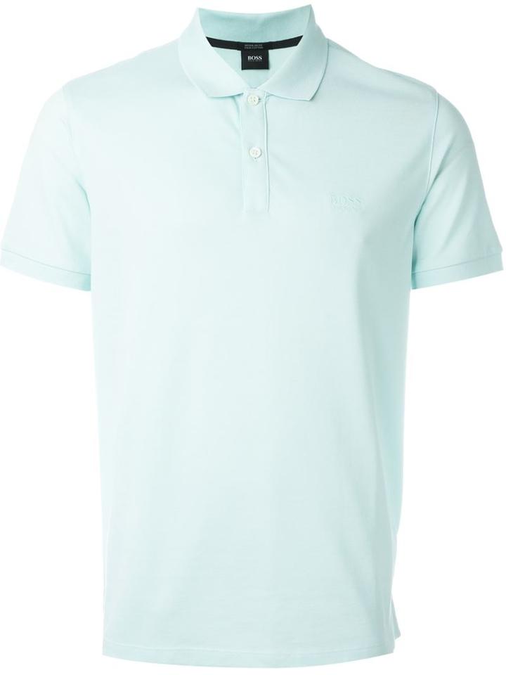 Boss Hugo Boss Pallas Polo Shirt, Men's, Size: Xxl, Blue, Cotton