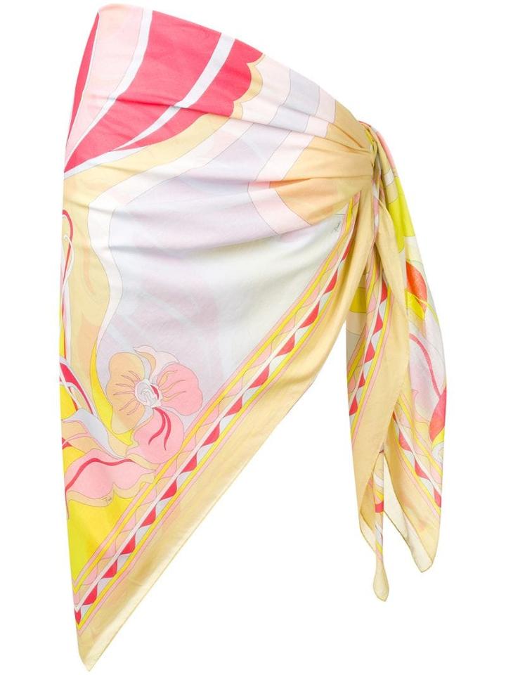 Emilio Pucci Mirabilis Print Scarf - Pink