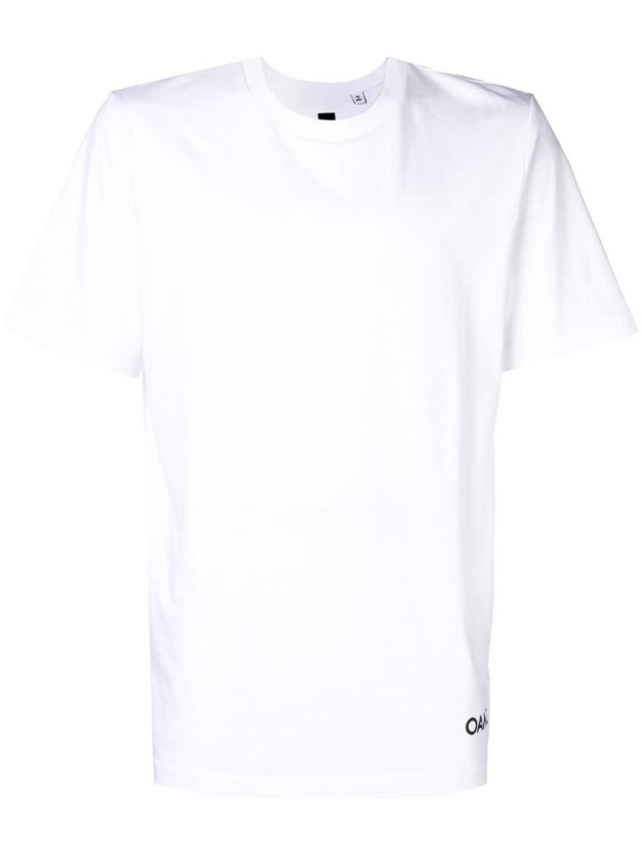 Oamc Logo Printed T-shirt - White