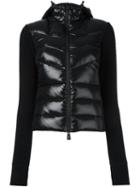 Moncler Grenoble Zipped Hooded Jacket, Women's, Size: Xs, Black, Polyamide/polyester/spandex/elastane/feather Down
