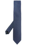 Tom Ford Micro Dot Tie - Blue