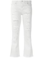 Iro - Cropped Kick Jeans - Women - Cotton/spandex/elastane - 27, White, Cotton/spandex/elastane