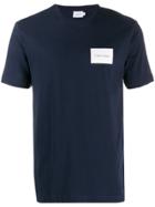 Calvin Klein Contrast Logo Patch T-shirt - Blue