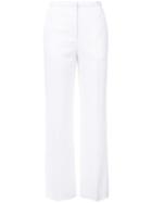 Rosetta Getty - Tailored Trousers - Women - Viscose/spandex/elastane - 2, White, Viscose/spandex/elastane