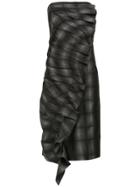 Reinaldo Lourenço Sleeveless Mid Dress - Black