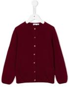 Knot Cable Knit Detail Cardigan, Girl's, Size: 8 Yrs, Red