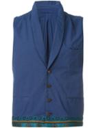 Al Duca D'aosta 1902 Contrast Hem Waistcoat