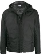 Cp Company Feather Down Hooded Jacket - Black