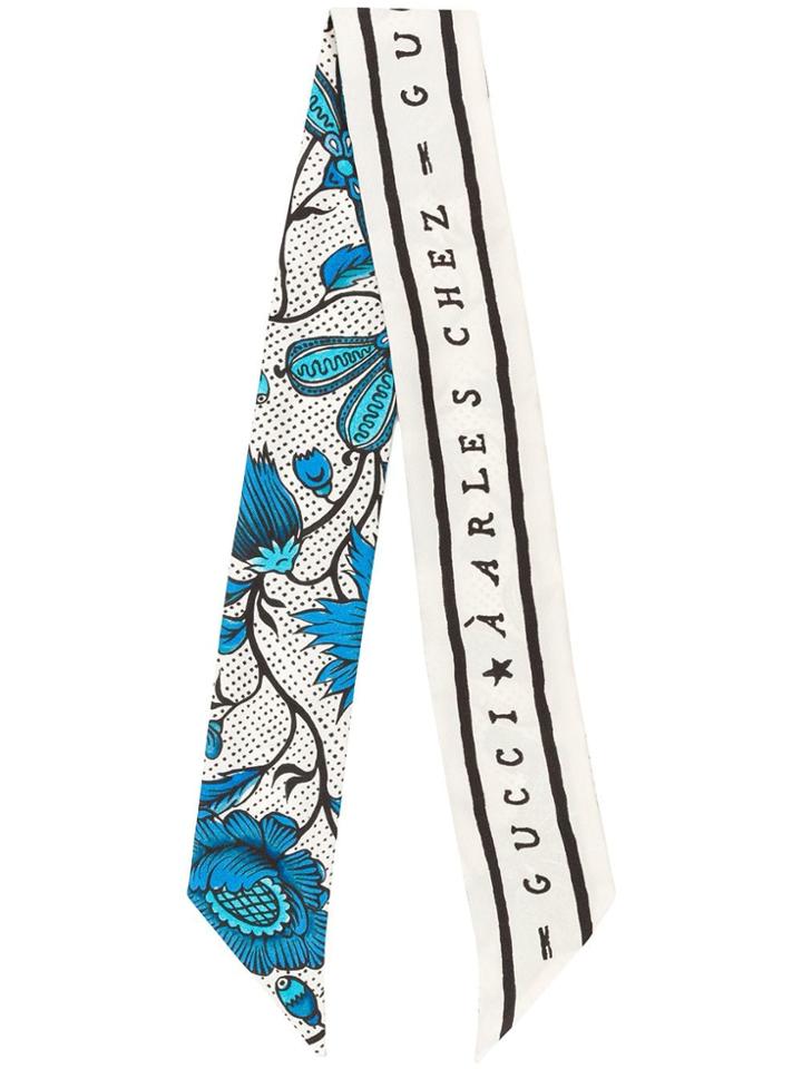 Gucci Printed Neck Bow - 9068