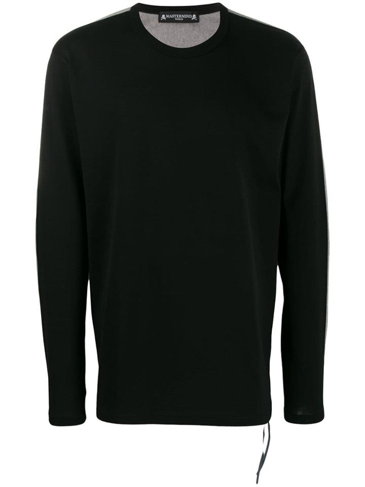 Mastermind World Contrast Long-sleeve Top - Black