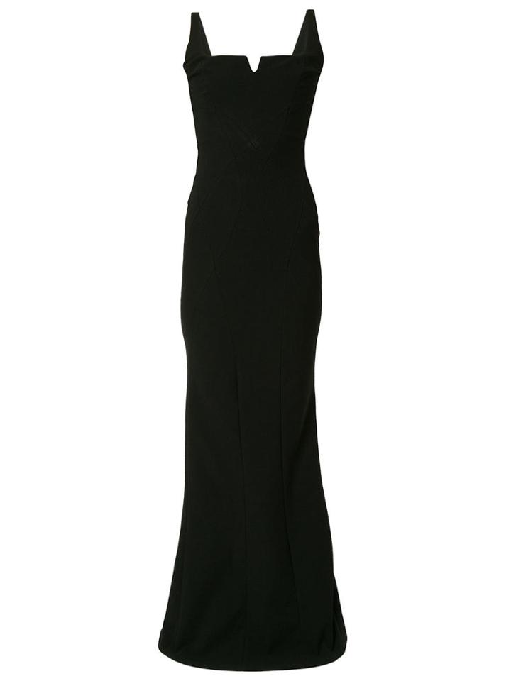 Rachel Gilbert Anneke Gown - Black