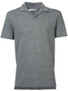 Onia - Shaun Polo - Men - Linen/flax/polyester - M, Grey, Linen/flax/polyester