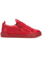Giuseppe Zanotti Design The Shark 5.0 Low-top Sneakers - Red