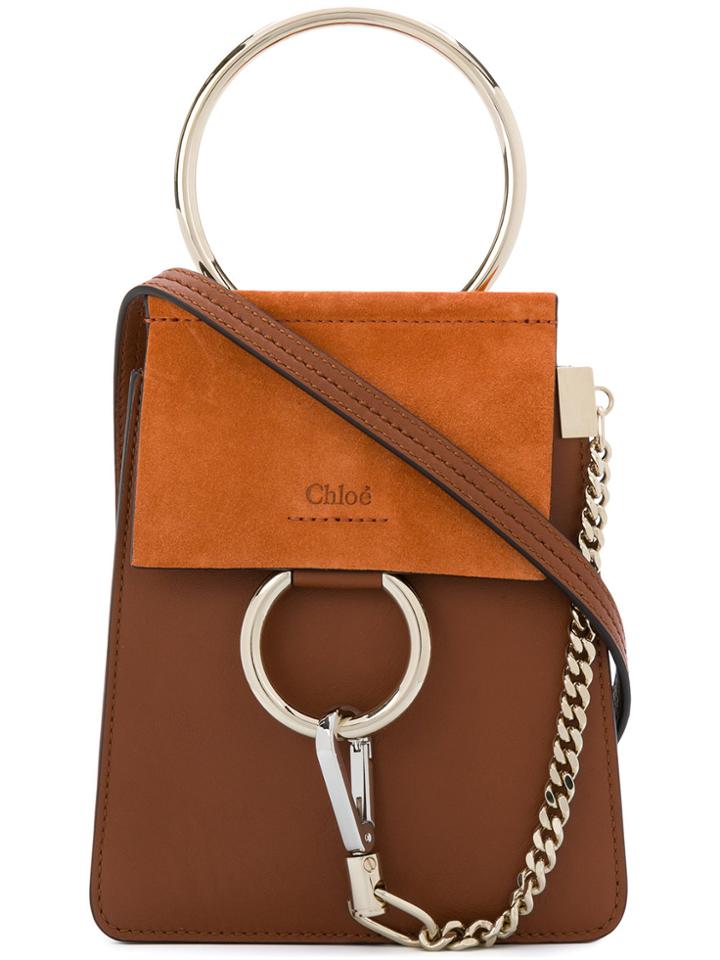 Chloé Faye Bracelet Bag - Brown