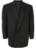 Comme Des Garçons Pre-owned Double Breasted Blazer - Grey