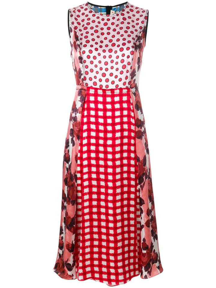 Marni Ingrid Print Midi Sundress - Multicolour