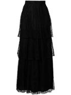 Dondup Full Lace Skirt - Black
