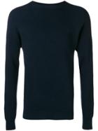 Aspesi Long-sleeve Fitted Sweater - Blue